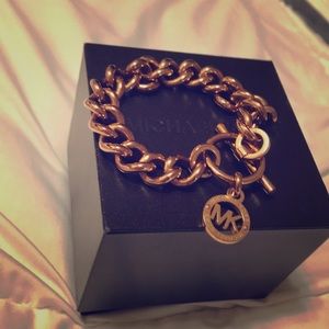Michael Kors Rose Gold chain bracelet